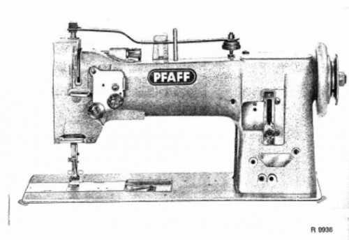 pfaff 145 parts diagram