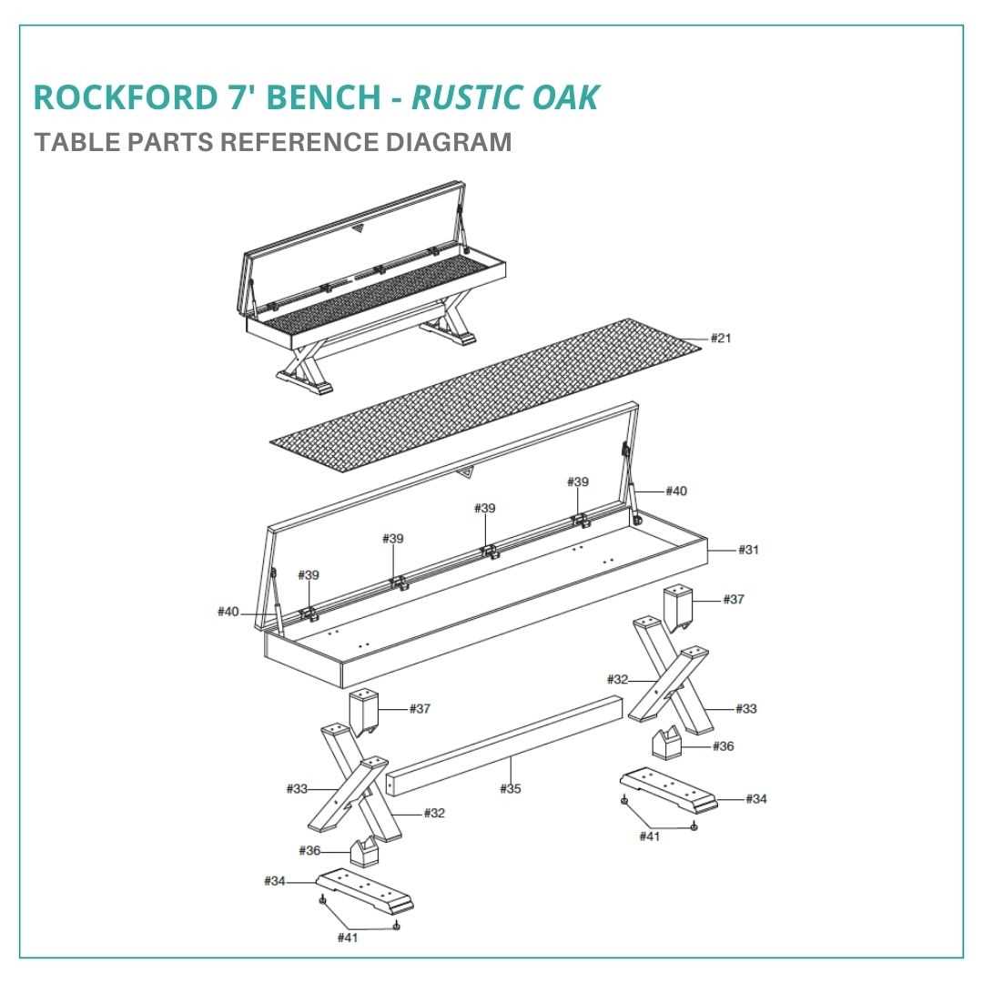 pool table parts diagram