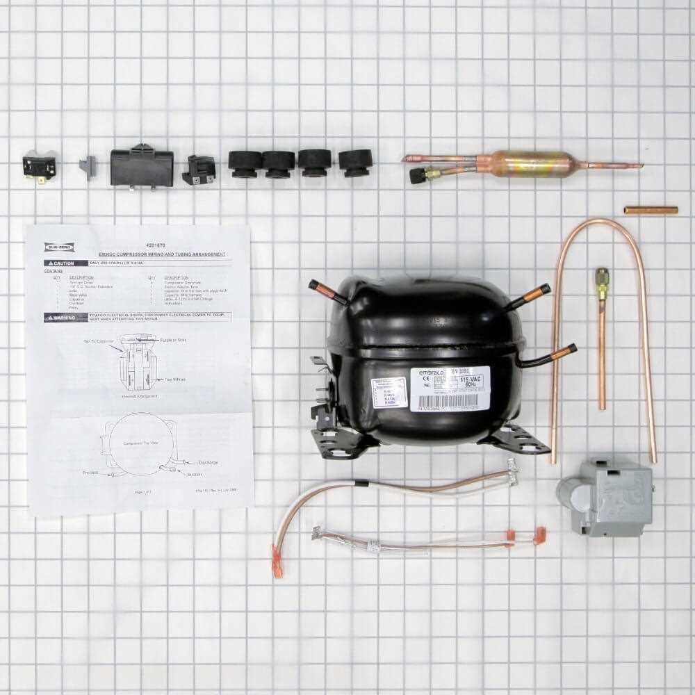 sub zero 601f parts diagram