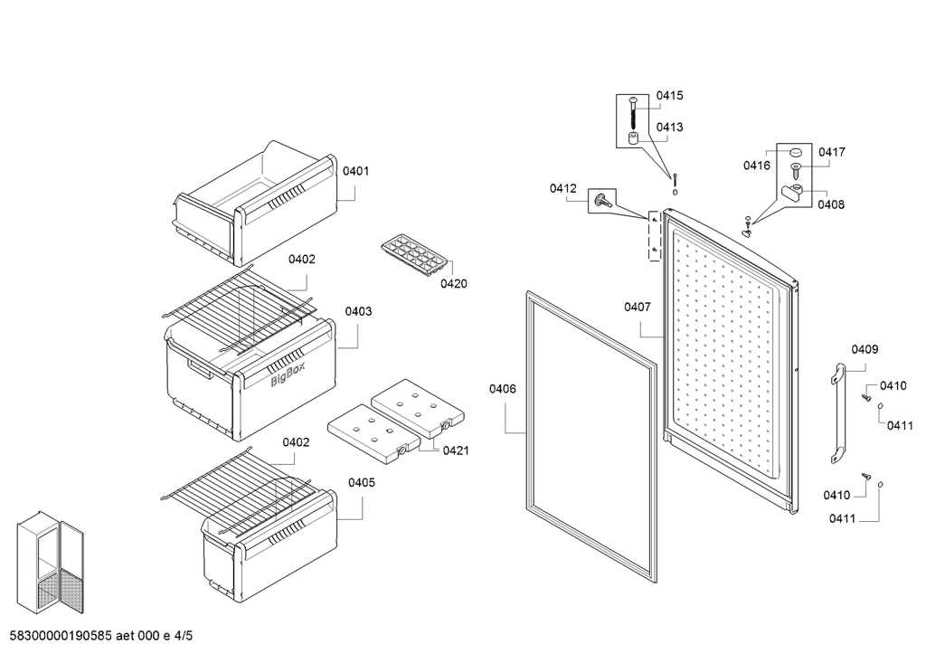 whirlpool gold refrigerator parts diagram