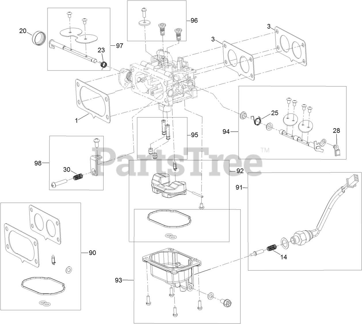 toro 20372 parts diagram