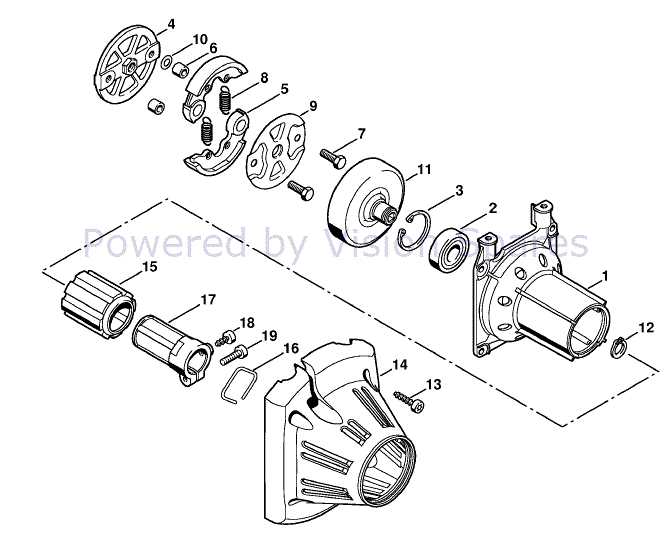 stihl fs 106 parts diagram