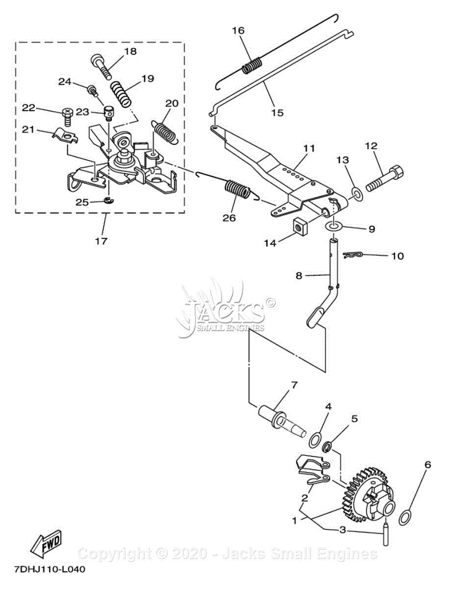 yamaha ma190 pressure washer parts diagram