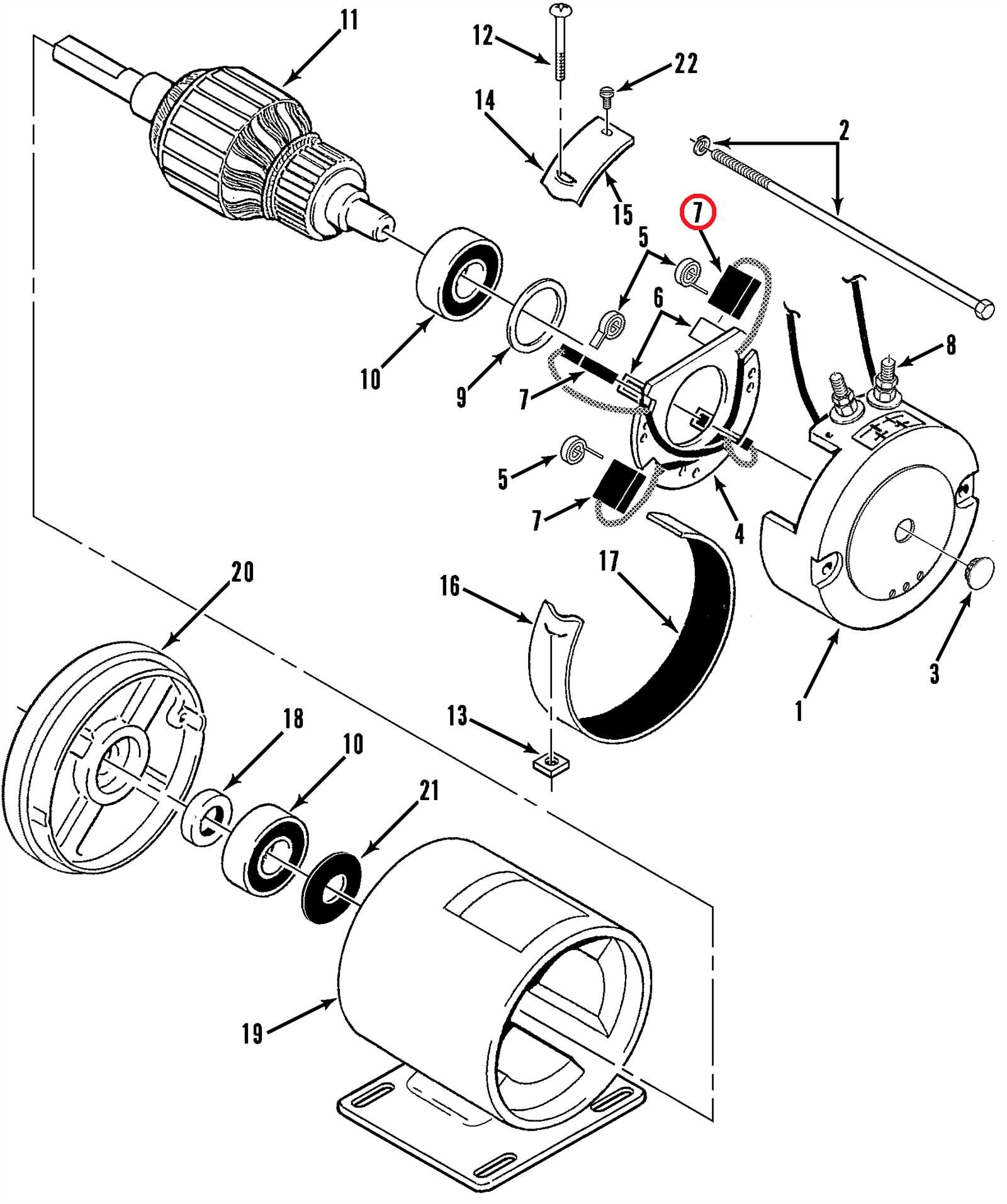 warn 2500 atv winch parts diagram