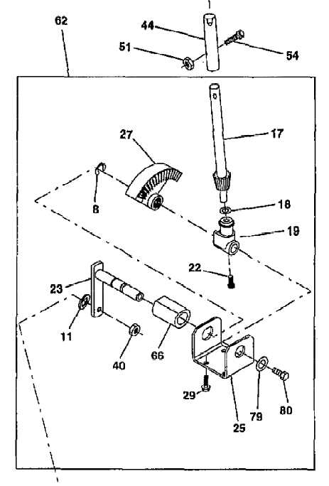 steering parts diagram