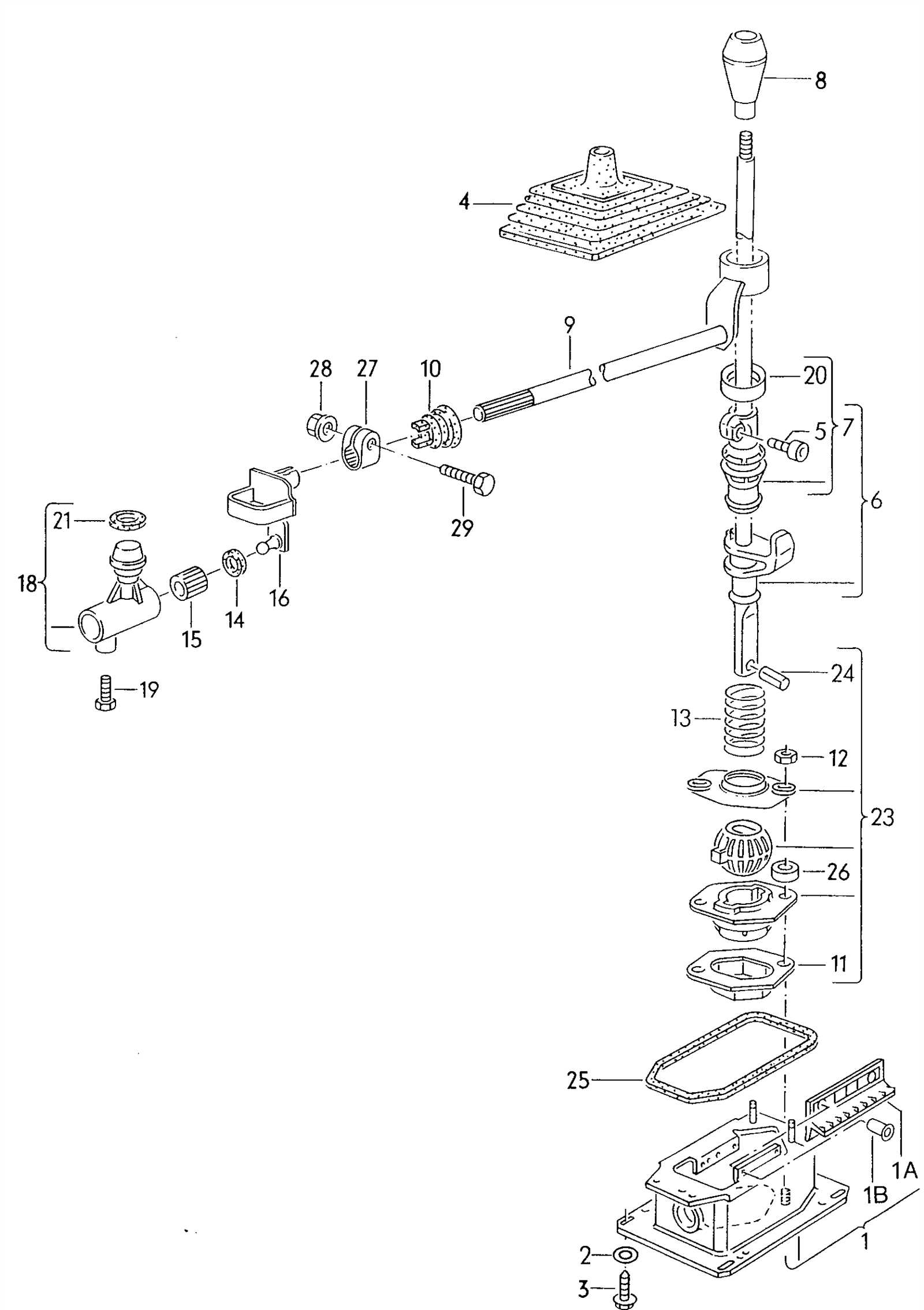 vw golf parts diagram