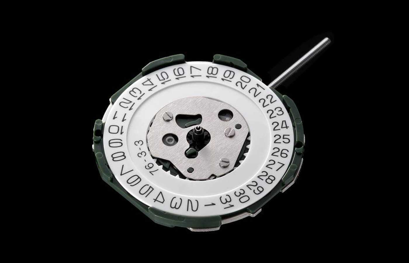 quartz watch parts diagram