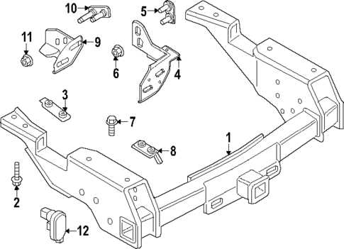 trailer hitch diagram of parts