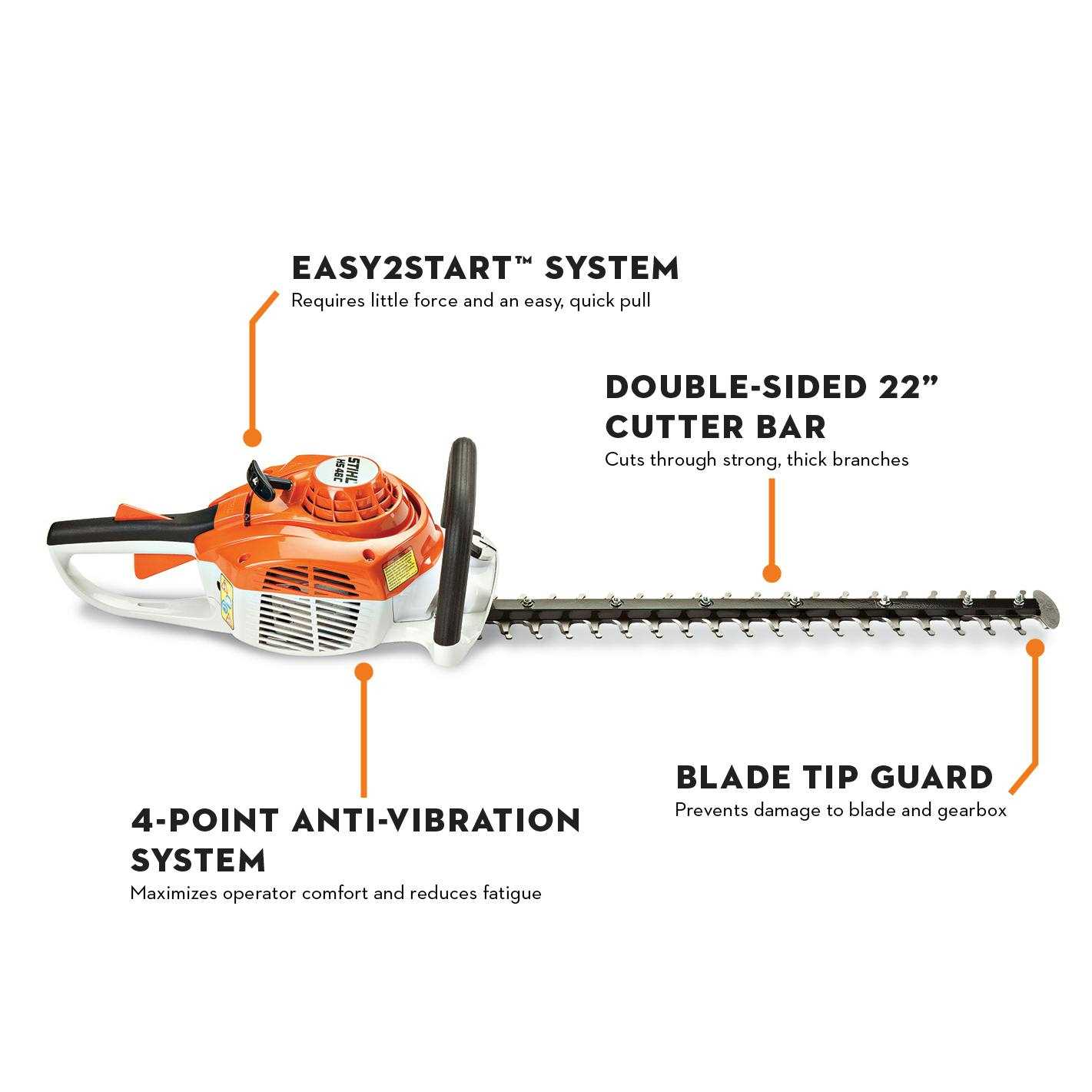 stihl kombi hedge trimmer parts diagram