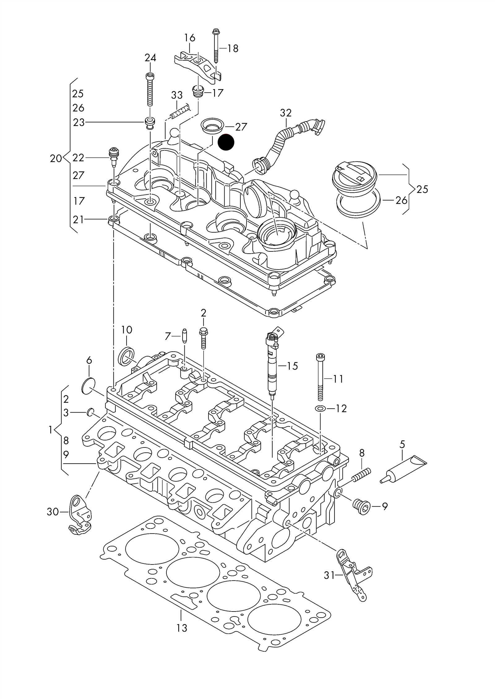 vw golf mk6 parts diagram