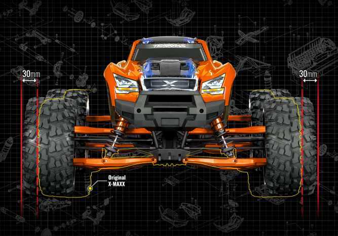 traxxas x maxx parts diagram