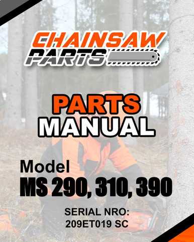 stihl ms 290 parts diagram