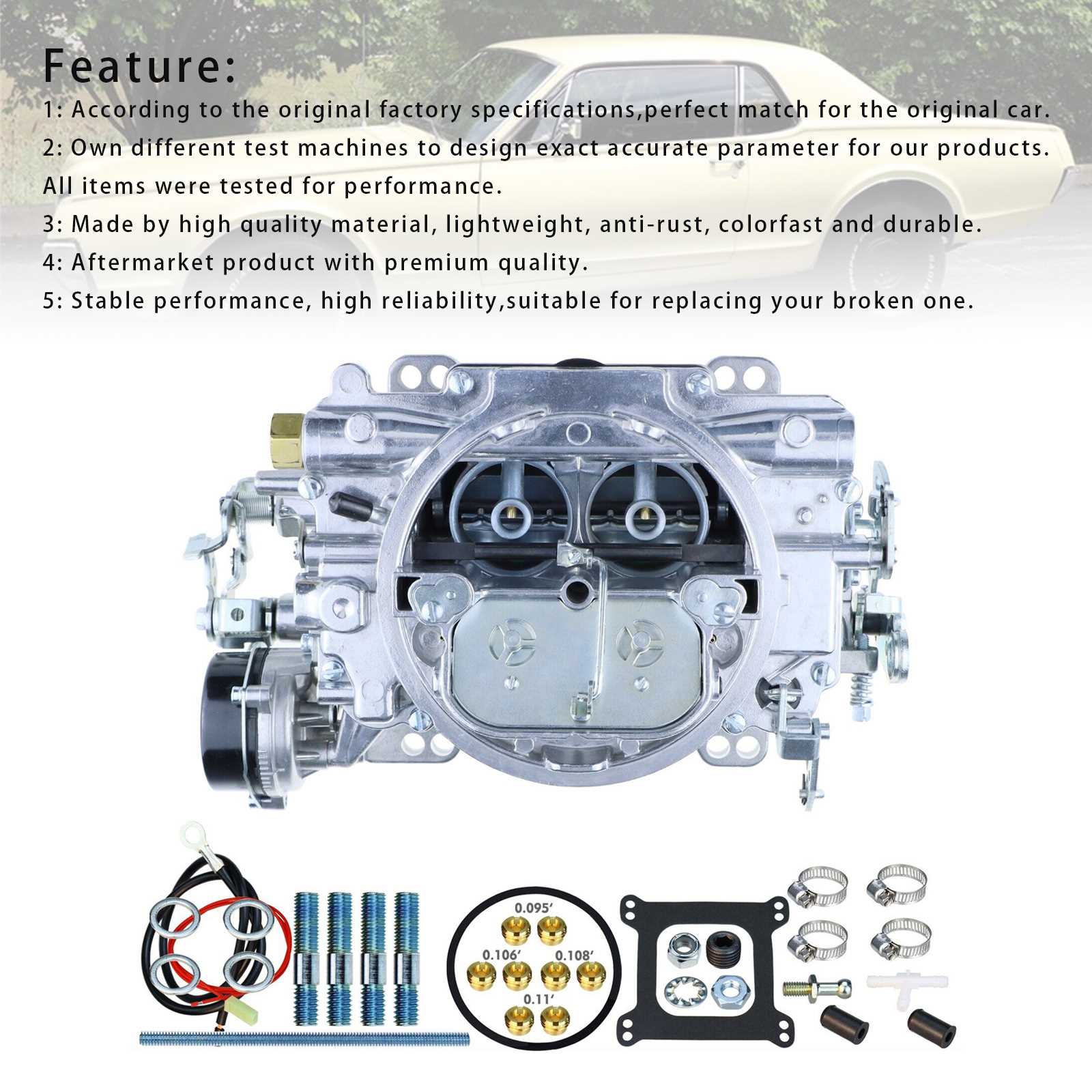 edelbrock 1406 parts diagram