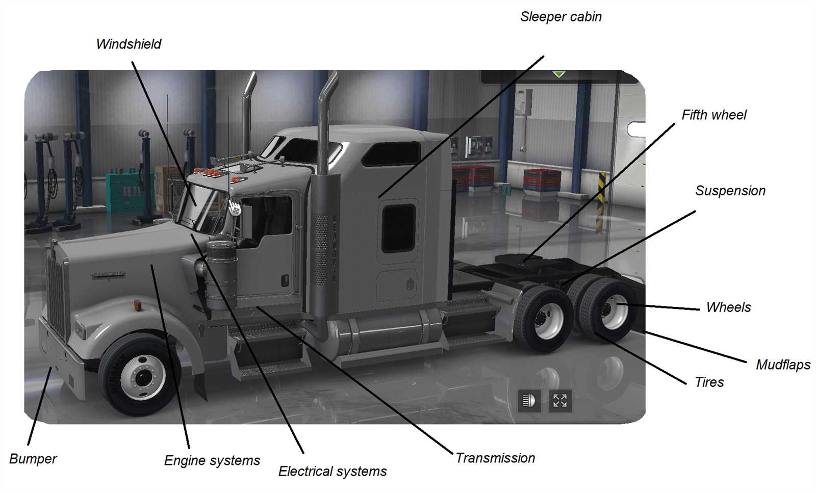 trailer chassis parts diagram