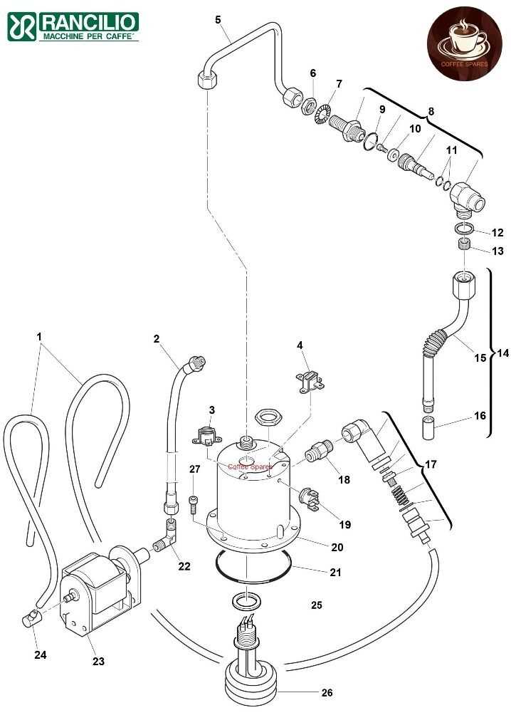 rancilio silvia parts diagram