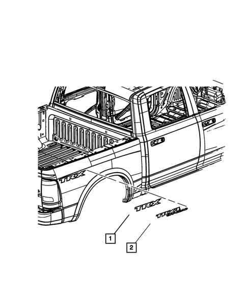 ram truck parts diagram