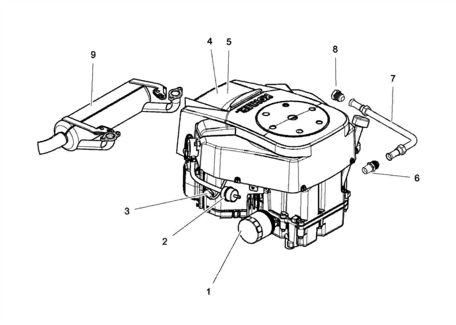 kohler motor parts diagram