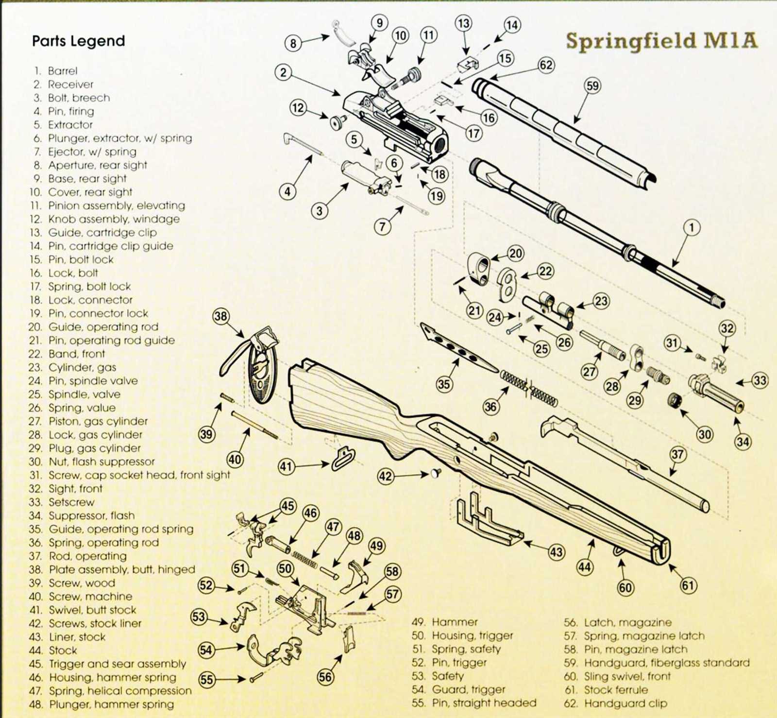 savage model 99 parts diagram