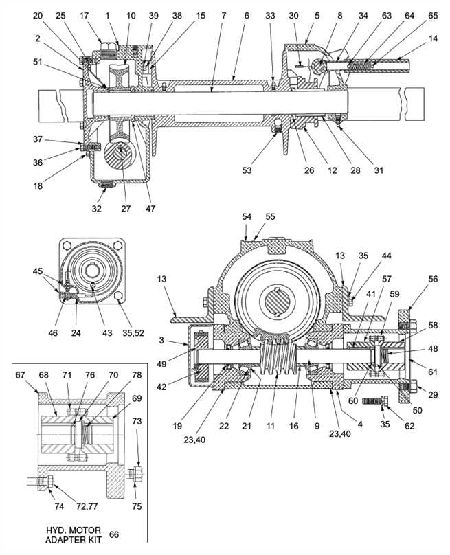 winch parts diagram