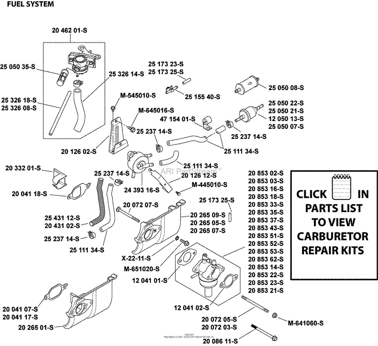 sv530 parts diagram