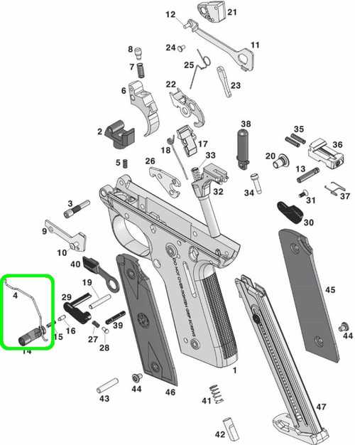 ruger mark iii parts diagram