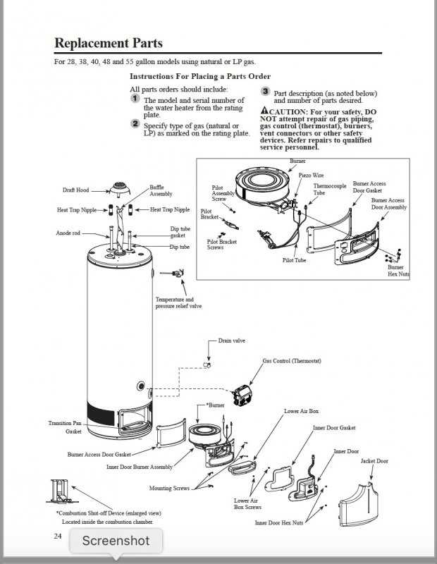 rheem parts diagram