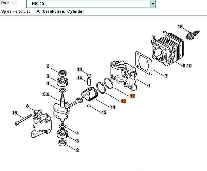 stihl fs90 parts diagram