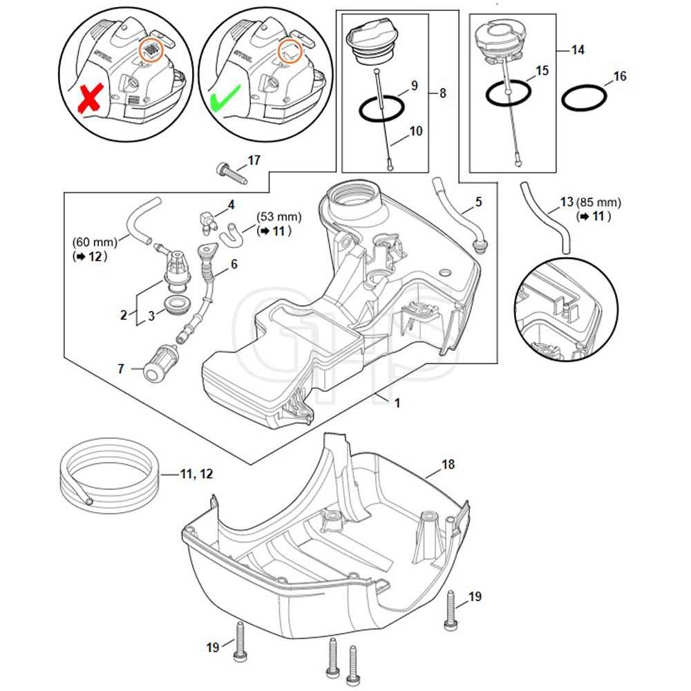 stihl fs 460 parts diagram