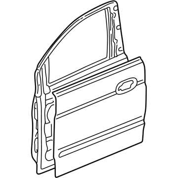 vehicle door parts diagram