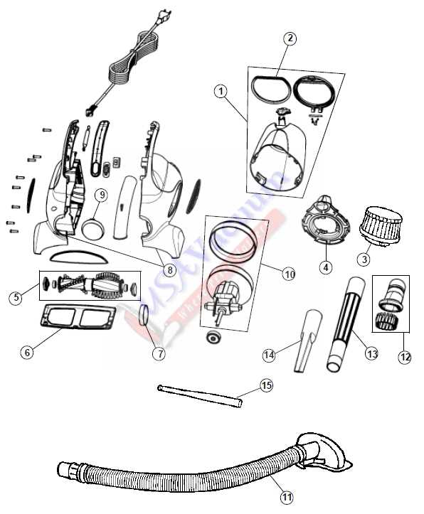 royal vacuum parts diagram