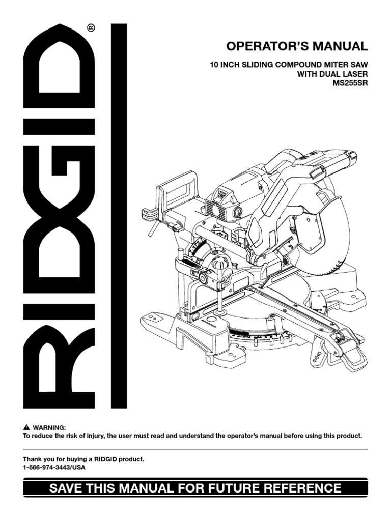 ridgid table saw parts diagram