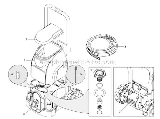 wagner spray gun parts diagram