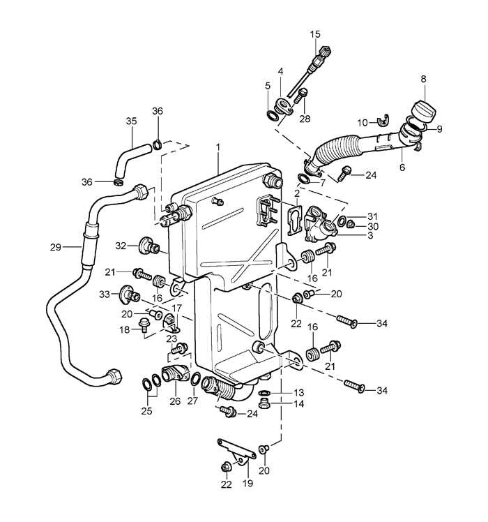 porsche 996 parts diagram