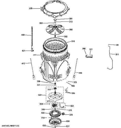 whirlpool cabrio washer parts diagram