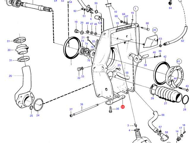 volvo penta dps outdrive parts diagram