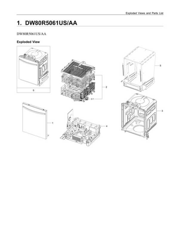 samsung dishwasher dw80m3021us parts diagram