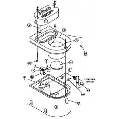 ritchie waterer parts diagram