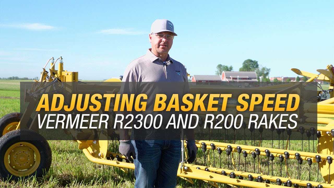 vermeer hay rake parts diagram