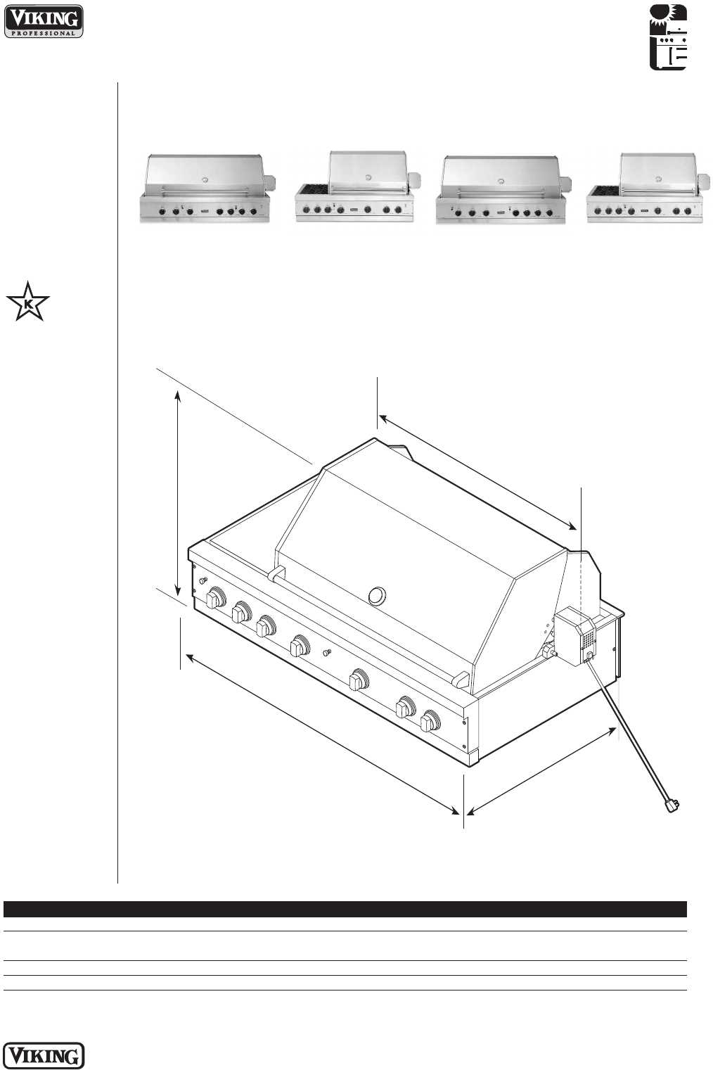 viking grill parts diagram