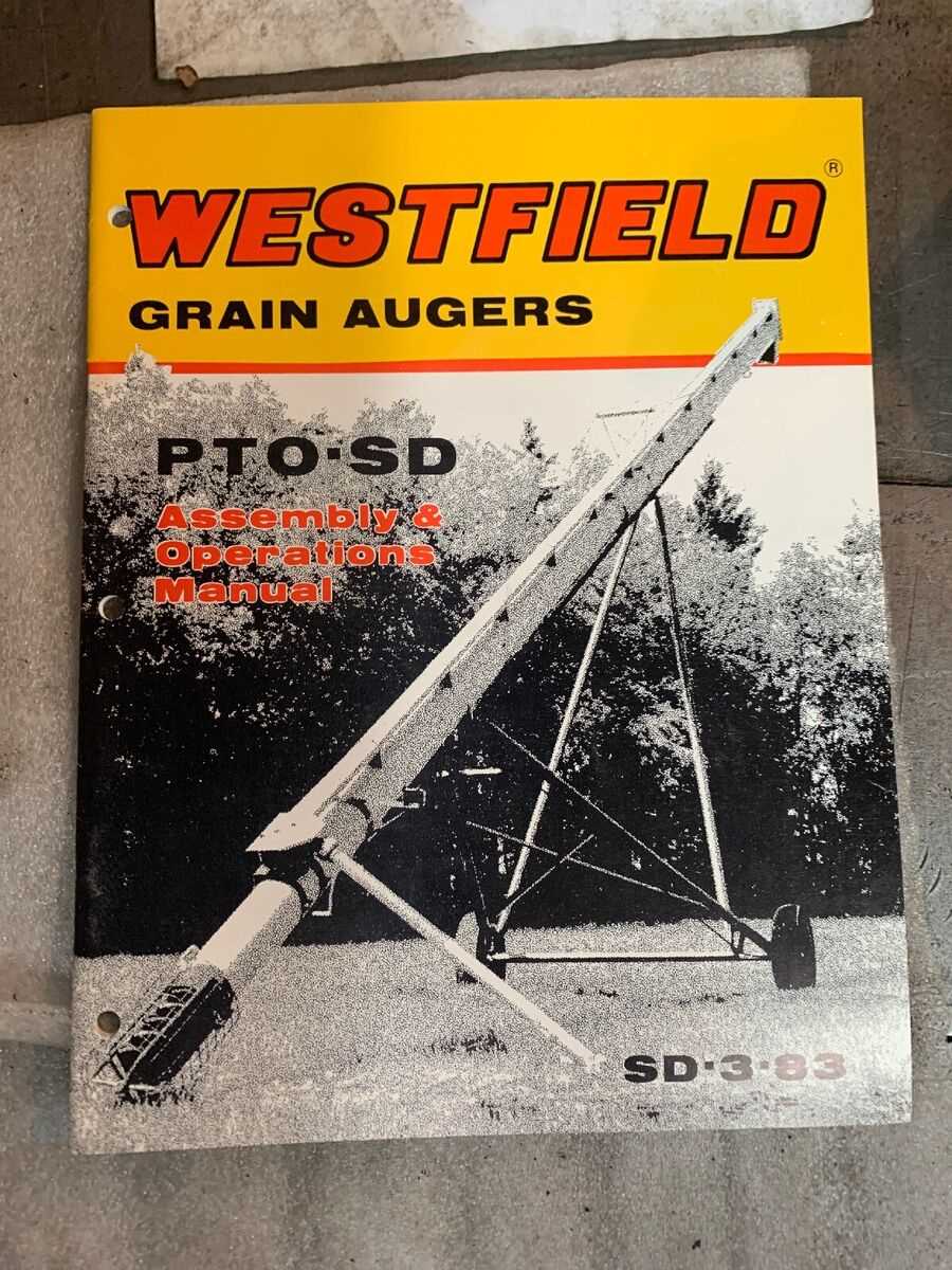 westfield auger parts diagram