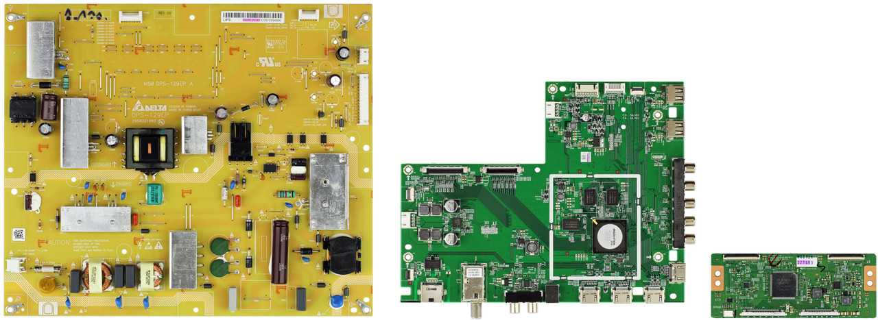 vizio tv parts diagram