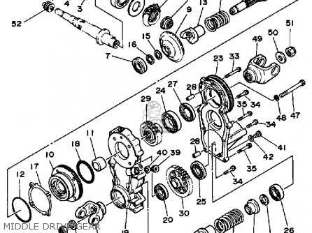 yamaha big bear 400 parts diagram