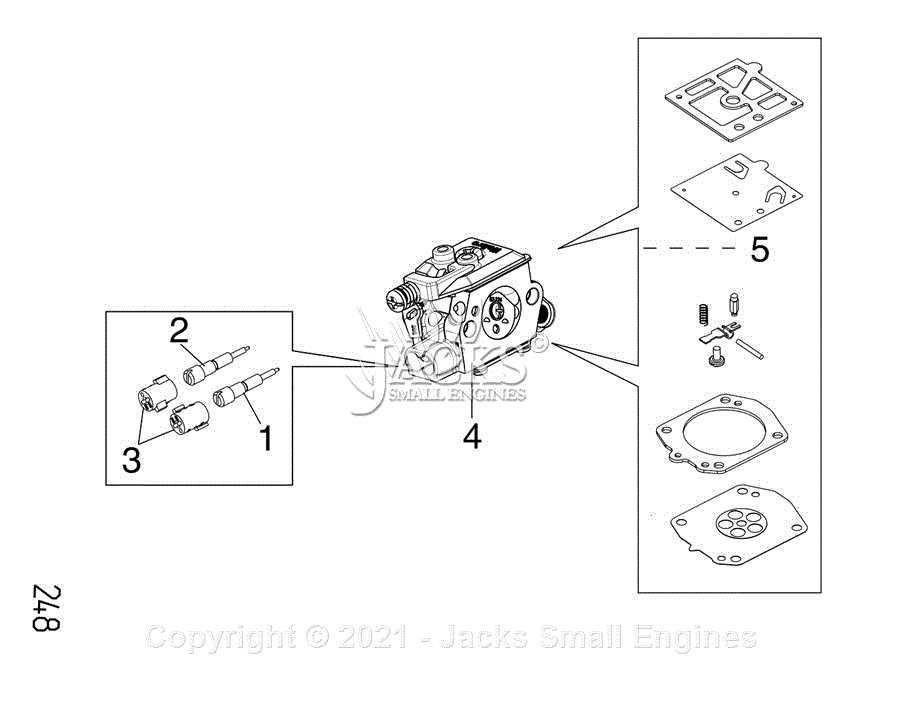 stihl 038 parts diagram