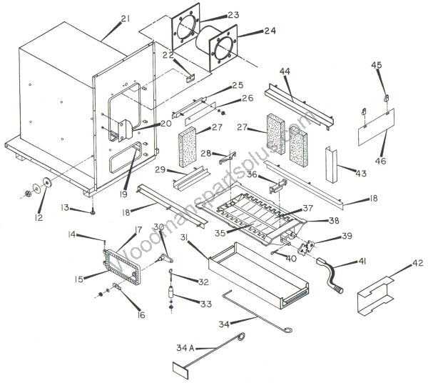 suburban furnace parts diagram