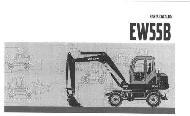 volvo excavator parts diagram