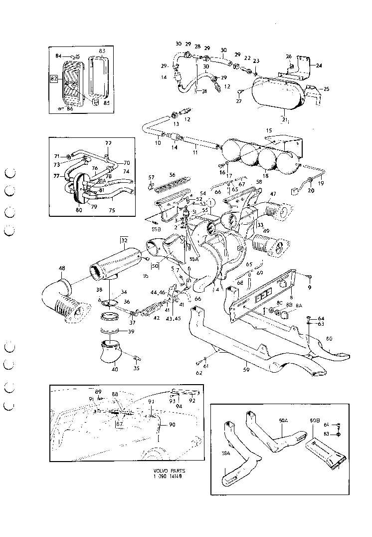 volvo parts diagram