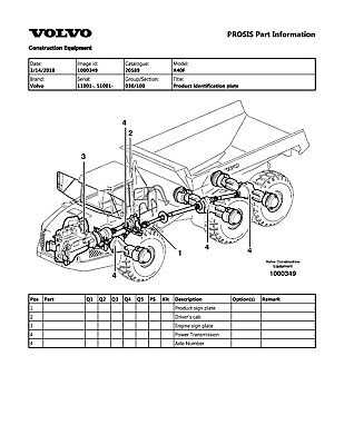 volvo parts diagram