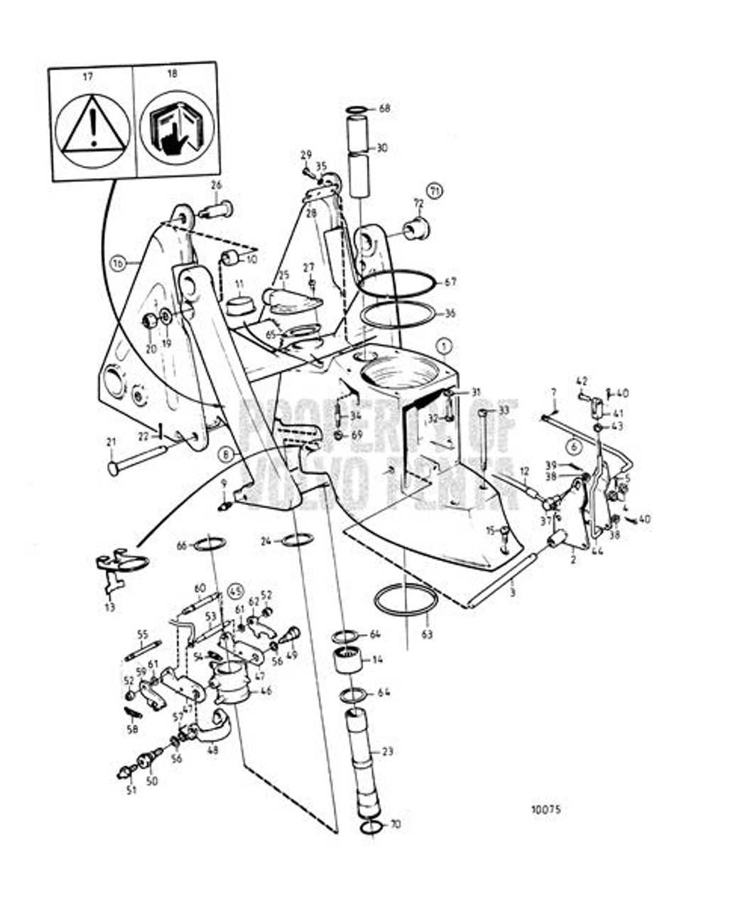 volvo penta 290 outdrive parts diagram