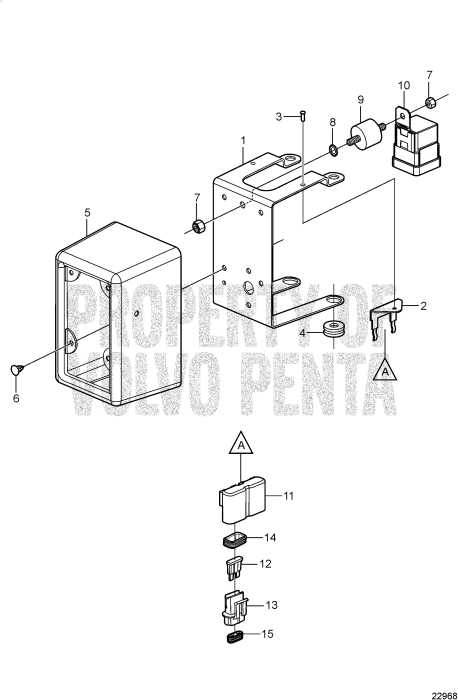 volvo penta 5.7 parts diagram