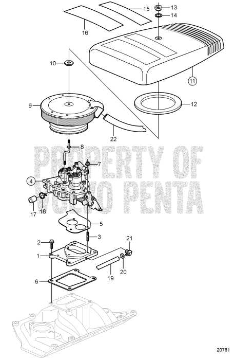 volvo penta 5.7 parts diagram